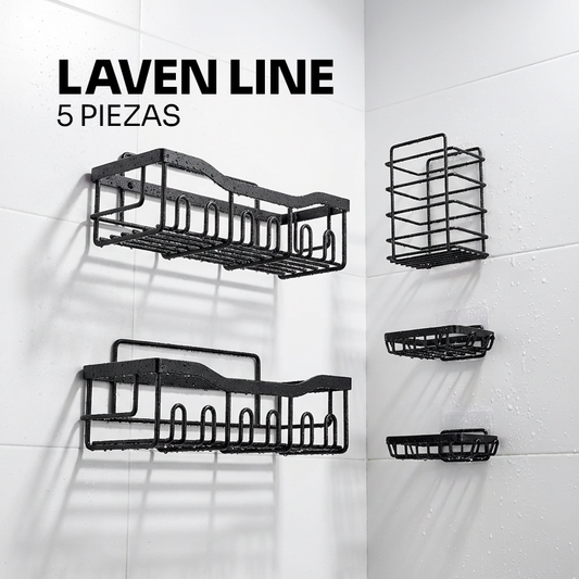 LAVEN Line Edition – Estantes Rectos 5 piezas